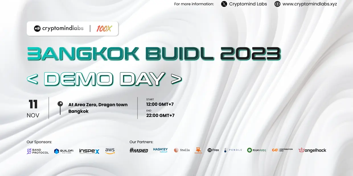 BANGKOK BUIDL 2023: NETWORKING PARTY