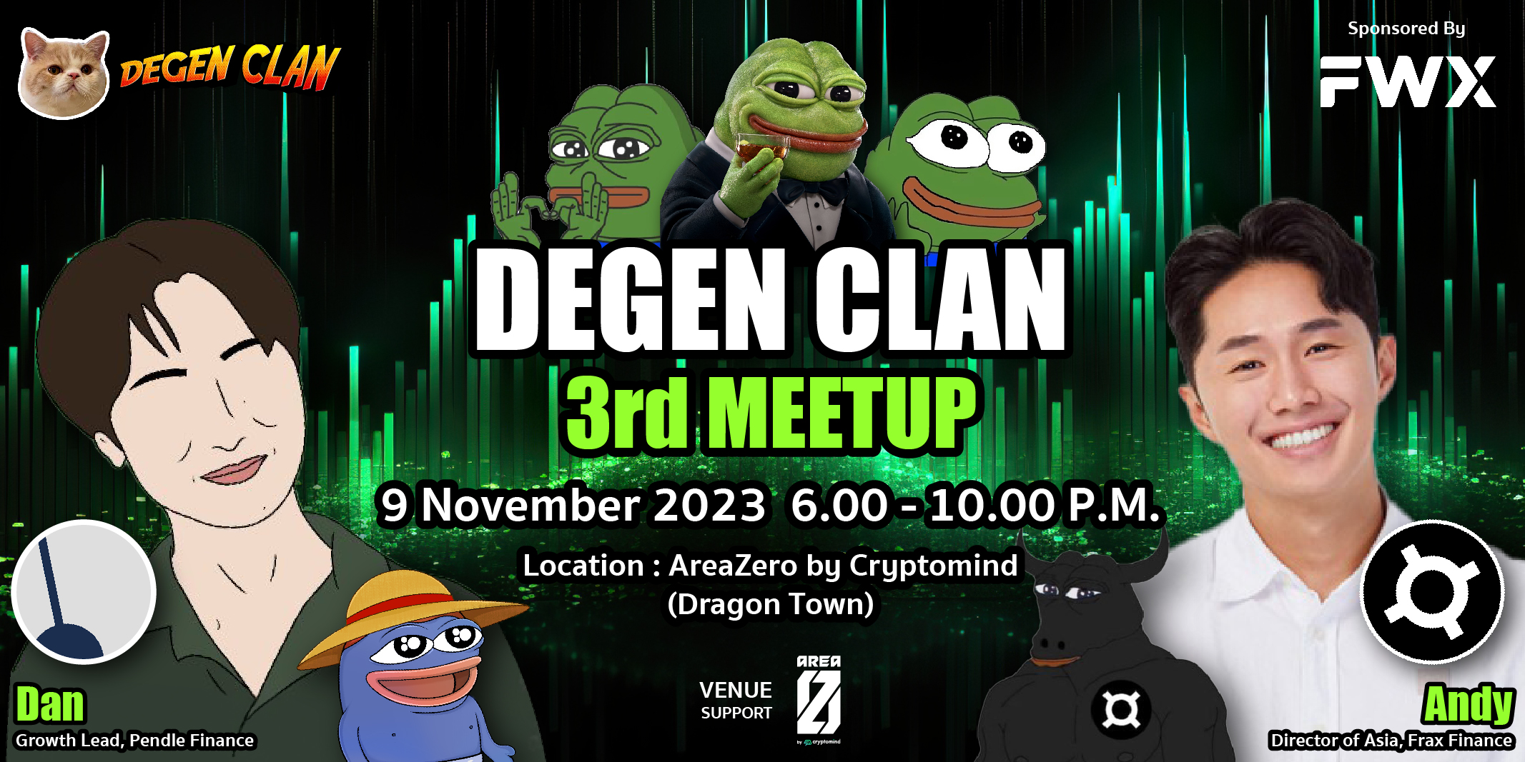 Degen Clan 3rd Meetup Registration