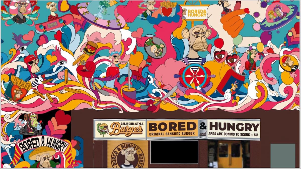 跟無聊猿一起吃漢堡？Bored & Hungry 在亞洲開第二家分店！