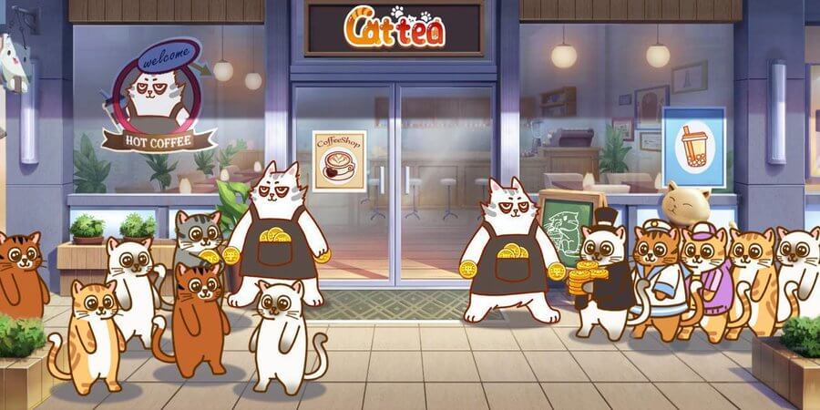 GameFi 加密貨幣 空投 Telegram Cattea LINE NEXT DApp