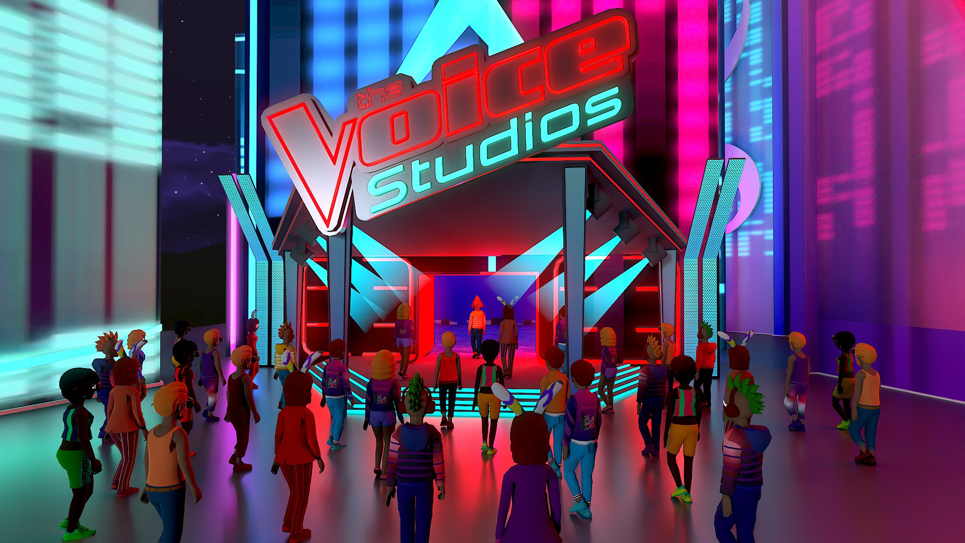 The Voice 跨足 元宇宙 ，讓觀眾也能參加選秀！