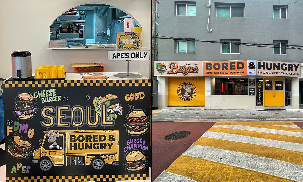 跟無聊猿一起吃漢堡？Bored & Hungry 在亞洲開第二家分店！