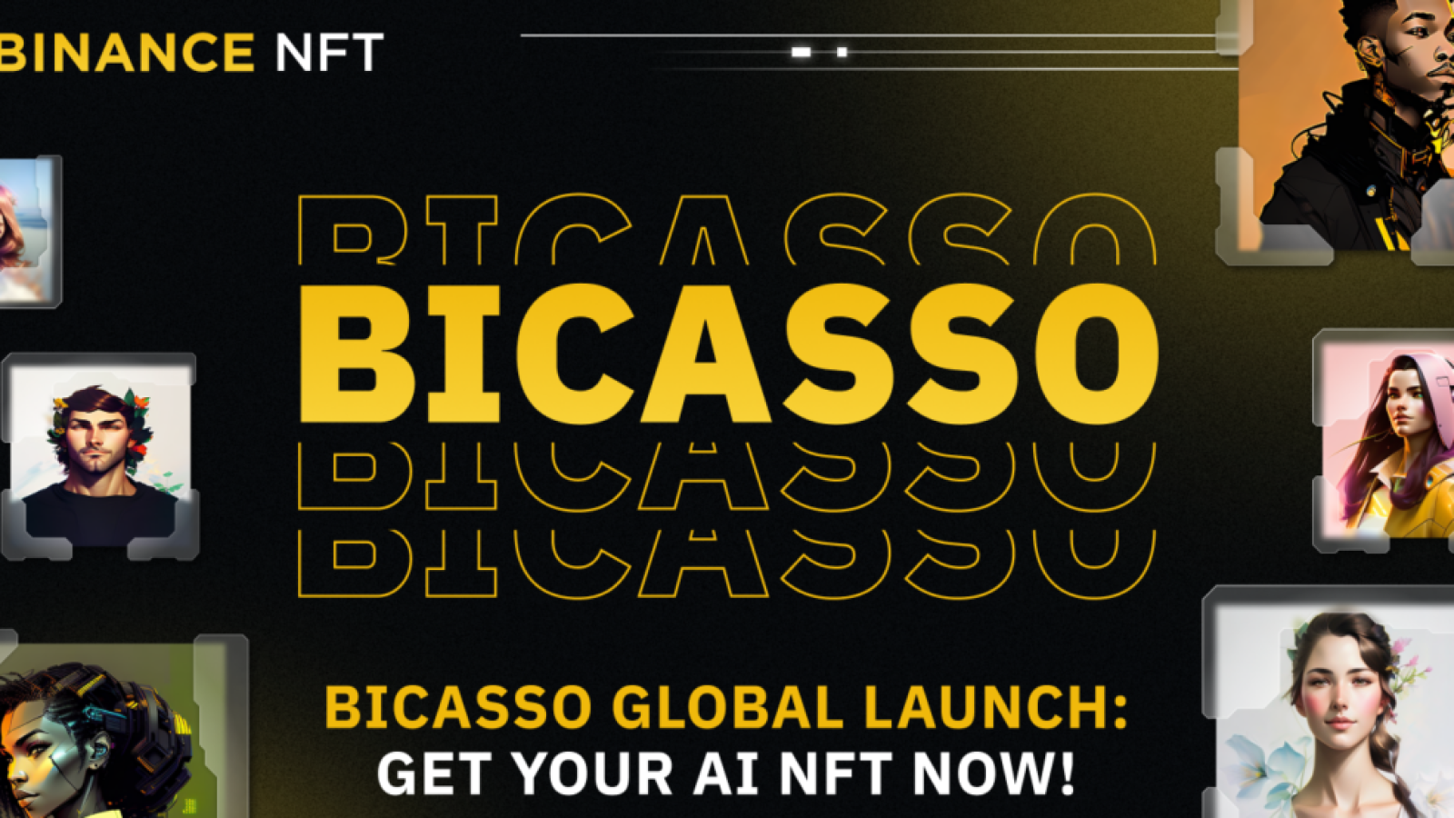 用文字創作專屬於你的 NFT - 幣安 Bicasso