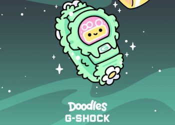 為塗鴉瘋狂？Doodles 攜手 G-SHOCK，外星人套裝驚艷登場！