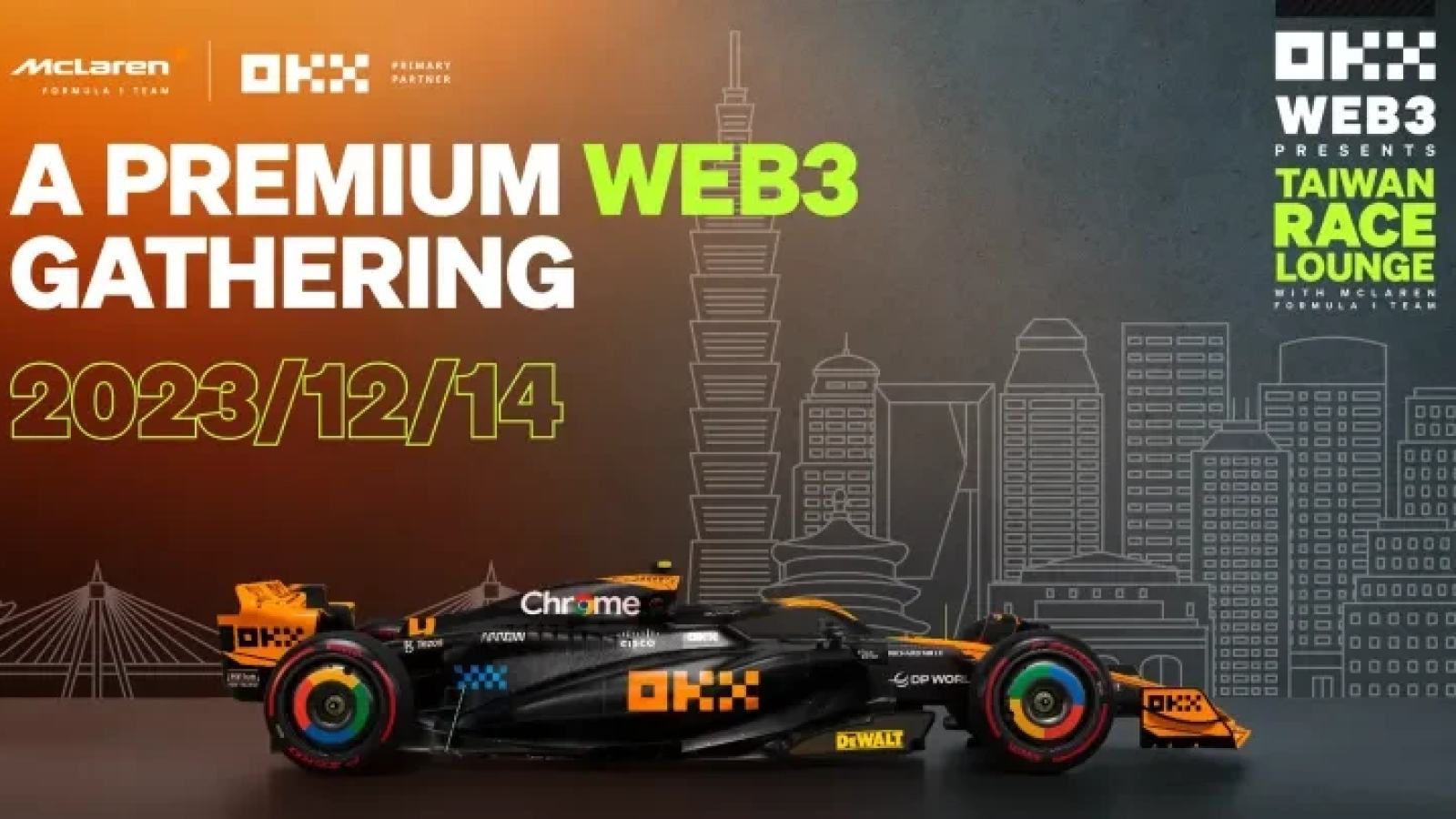 OKX Web3 and McLaren F1 Present: Taiwan Race Lounge