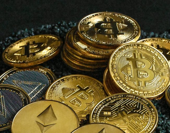 pile of crypto